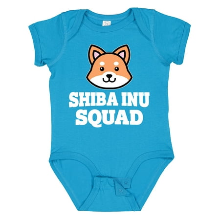 

Inktastic Dog Shiba Inu Squad Gift Baby Boy or Baby Girl Bodysuit