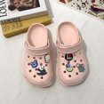 thumbnail image 1 of Zuecos bonitos de dibujos animados para hombre y mujer, sandalias con agujeros a la moda, zapatillas de suela gruesa, ropa exterior, paquete de verano, novedad de 2023 Qiuyongming unisex, 1 of 2