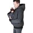 thumbnail image 1 of Fashionable Multifunctional 3 In 1 Dad Kangaroo Jacket Sweatshirt Maternity Men's Jacket, 1 of 5