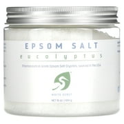 White Egret Eucalyptus Pharmaceutical Epsom Salts 16 oz.