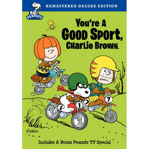 You Re A Good Sport Charlie Brown Dvd