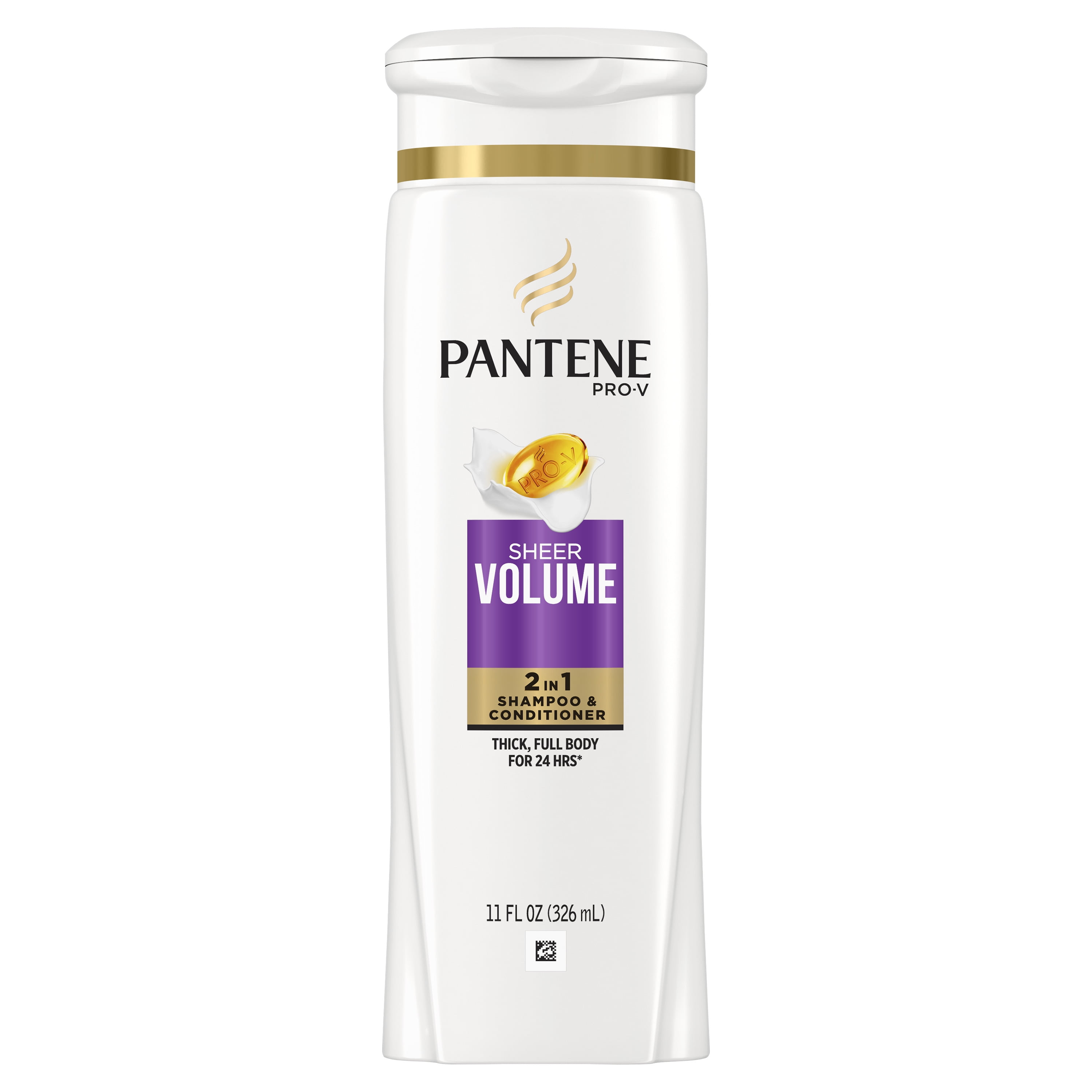Pantene Pro V Sheer Volume 2 In 1 Shampoo Conditioner 11 Fl Oz Walmart Com Walmart Com