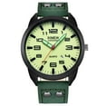 thumbnail image 1 of XINEW Leather Strap Simple Calendar Luminous Dial Outdoor Men's Quartz Watch, 1 of 1
