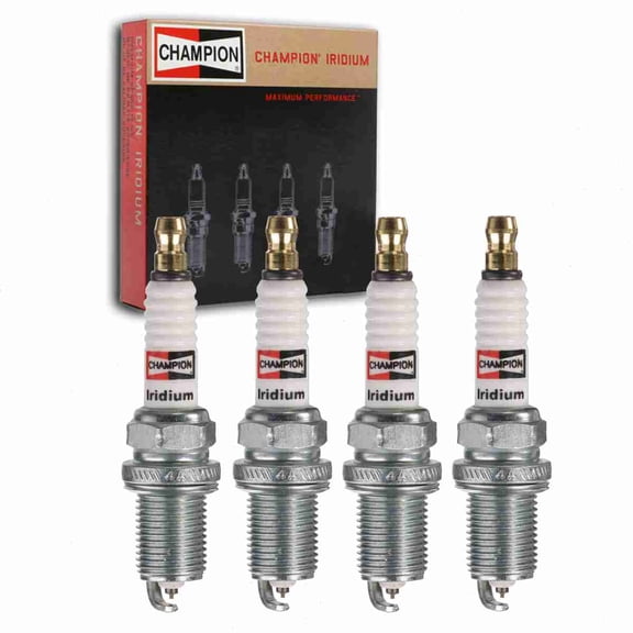 4 pc Champion Iridium Spark Plugs compatible with Kia Sportage 2.0L L4 1996-2002