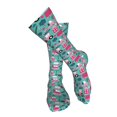 thumbnail image 4 of Honeii Excavator Print Calf Socks Sports Socks Seamless Toe, Trouser Socks,Knee High Long Socks for Women and Men-One Size, 4 of 8