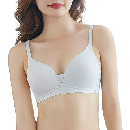 

Women Casual Soft Wireless Comfortable Anti Droop Thin Bra Female Bralette Fitness Everyday Lingerie