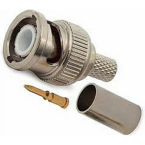 27-9101 BNC Plug 3 Piece Crimp for RG58 Cable (1 Piece) - 27-9101