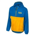 thumbnail image 2 of Men's Colosseum  Blue UCLA Bruins Reloaded Anorak Half-Zip Jacket, 2 of 3