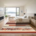 thumbnail image 3 of ODIKA 4'x6' Machine Washable Non-Slip Area Rug, Geometric Grey High Traffic Rug, Gray, 1097565, 3 of 7