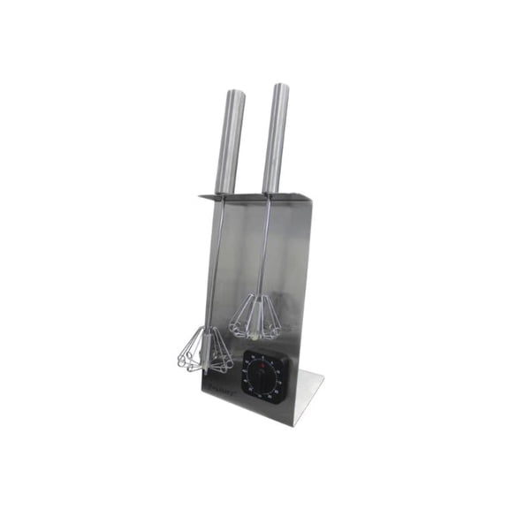 BergHOFF 2Pc Magic Whisk Set with Free Timer, Silver
