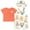 Pooh / tigger / piglet / eeyore, variant on Disney Winnie the Pooh Eeyore Tigger Piglet Baby French Terry Short Overalls T-Shirt and Hat 3 Piece Outfit Set Newborn to Infant