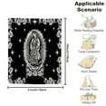 thumbnail image 5 of 1 Piece Faith Prayer Blanket 1 piece Virgin Mary Prayer Printed Flannel Blanket Faith Blanket Super Soft Warm Micro Fleece Bed Sofa Living Room Blanket Lightweight Plush, 5 of 7