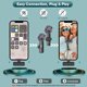 thumbnail image 5 of Micrófono Lavalier Inalámbrico MAYBESTA para iPhone y Android, 5 of 9