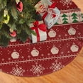 thumbnail image 2 of XMXY Halloween Christmas Tree Skirt, Christmas Green Trees Festival Holiday Party Indoor Decorations Ornaments, 36" Inch, 2 of 6