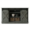 thumbnail image 5 of Castle Place Vintage 54" TV Stand Console for TVs up to 65", Dark Gray, 5 of 7
