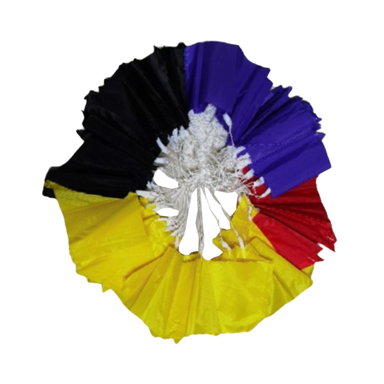 Baoblaze 3D Fly Kite Multicolor Outdoor Sports Folding Flying Toy Novelty Leisure Sports 32holes 512cm