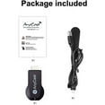 thumbnail image 6 of AnyCast Wireless Display Adapter WiFi Dongle Receiver WiFi Display M2 Plus HDMI Screen Mirroring Dual Core H.265/HEVC Decoder HD TV Stick Without Switching Miracast Airplay DLNA Support 4K 1080P, 6 of 9