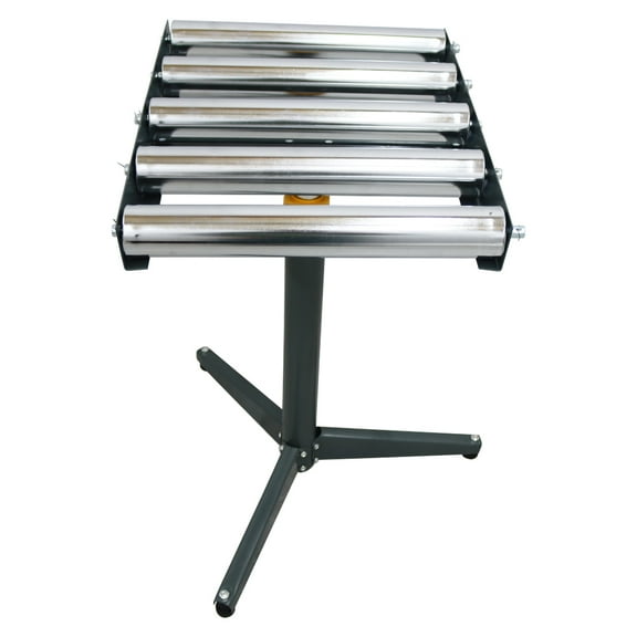 5 Rolls Conveyor Stand Roller Table Adjustable Height 23.9-41.6 Inch