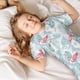 thumbnail image 5 of Balery Tropical Flamingo Conjunto de Pijama Infantil de Manga Corta con Estampado – Ropa de Dormir de Algodón Suave-Large, 5 of 6