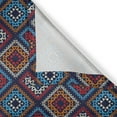 thumbnail image 4 of Ambesonne Aztec Valance Pack of 2, Folk Motifs in Vivid Colors, 54"X12", Night Blue Multicolor, 4 of 5