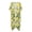 Banana Leaf Tropical, variant on Polyester Long Kimono Swimsuit Cover Up for Holiday Casual Free Size Womens Kimono Swimsuit Cover Ups