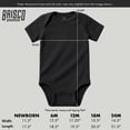 thumbnail image 6 of Cute Life Is Fun With a Messy Bun Baby Girl Short Sleeve Printed Bodysuit Brisco Brands NB, 6 of 6