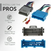 Metra WM-GM1 Aftermarket Radio Wire Harness for General Motors 1988 - 2005 (multi color)