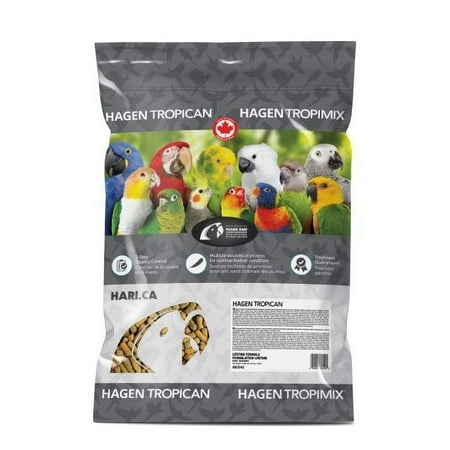 hagen tropican lifetime parrot sticks bird pellets 8 lb (3.63 kg)