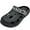 Solid Black, variant on LAVRA Kids Garden Clogs Girls Boys Unisex Water Slide Sandals