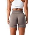 thumbnail image 1 of Nvgtn Spandex Solid Seamless Shorts Women Soft Workout Tights Fitness Outfits Yoga Pants Gym WearM, 1 of 3
