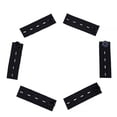 thumbnail image 4 of Pantalones elásticos de 4 agujeros Extensor de cintura Pantalones ajustables Extensor de cintura Suministros, Negro 6 piezas Inevent HA7799-01B, 4 of 6
