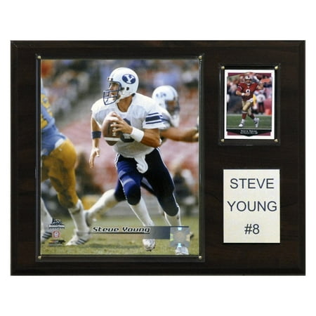 C&I Collectables NCAA Football 12x15 Steve Young BYU Cougars Player