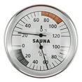 thumbnail image 5 of UPGRATOR 1Set Humidity Meter Silver Rectangular Stainless Steel for Sauna Room Equipment and Monitoring, 5 of 8