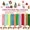 12 colors, variant on 600Pcs 6 Colors Pipe Cleaner Flower Bouquet Craft Kit, DIY Tulip Lily Flower Making Supplies with Floral Wire, Floral Tape, Stamens, Wrapping Paper & Ribbon, Handmade Gift for Mother’s Day Teacher Ap