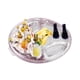 thumbnail image 2 of Nueva Barra Hielo Inflable PVC Bandeja Hielo Autoservicio Soporte Flotante Portátil para Bandeja Posavasos Porosa (transparente), 2 of 9