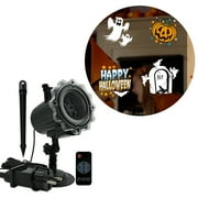 Christmas Projector Lights Outdoor, Year Round 10 Festival Theme 12 Slides Halloween Lights, Waterproof Holiday Projector Lights with Remote Control,Timer for Halloween Decorations