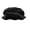 Black, variant on Men Women Lazy High-end Feel Faux Suede Vintage Party Beret with Pleats to Style Your Hair Medieval Tudor Flat Cap Traveling Brown Free Size(Free Size)