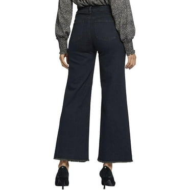 Women's Wide Leg Ankle Fray Hems