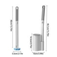 thumbnail image 3 of Toilet Wand Holder Designed for Convenient Use and Effortless Maintenance Toilet Brush and Holder with Cleaner Refills, 3 of 9