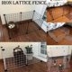 thumbnail image 3 of Parque de juegos plegable para mascotas, cerca de hierro, caseta para cachorros, casa para ejercicios, entrenamiento, espacio para cachorros, gatitos, perros, suministros para conejos, conejillos de, 3 of 5