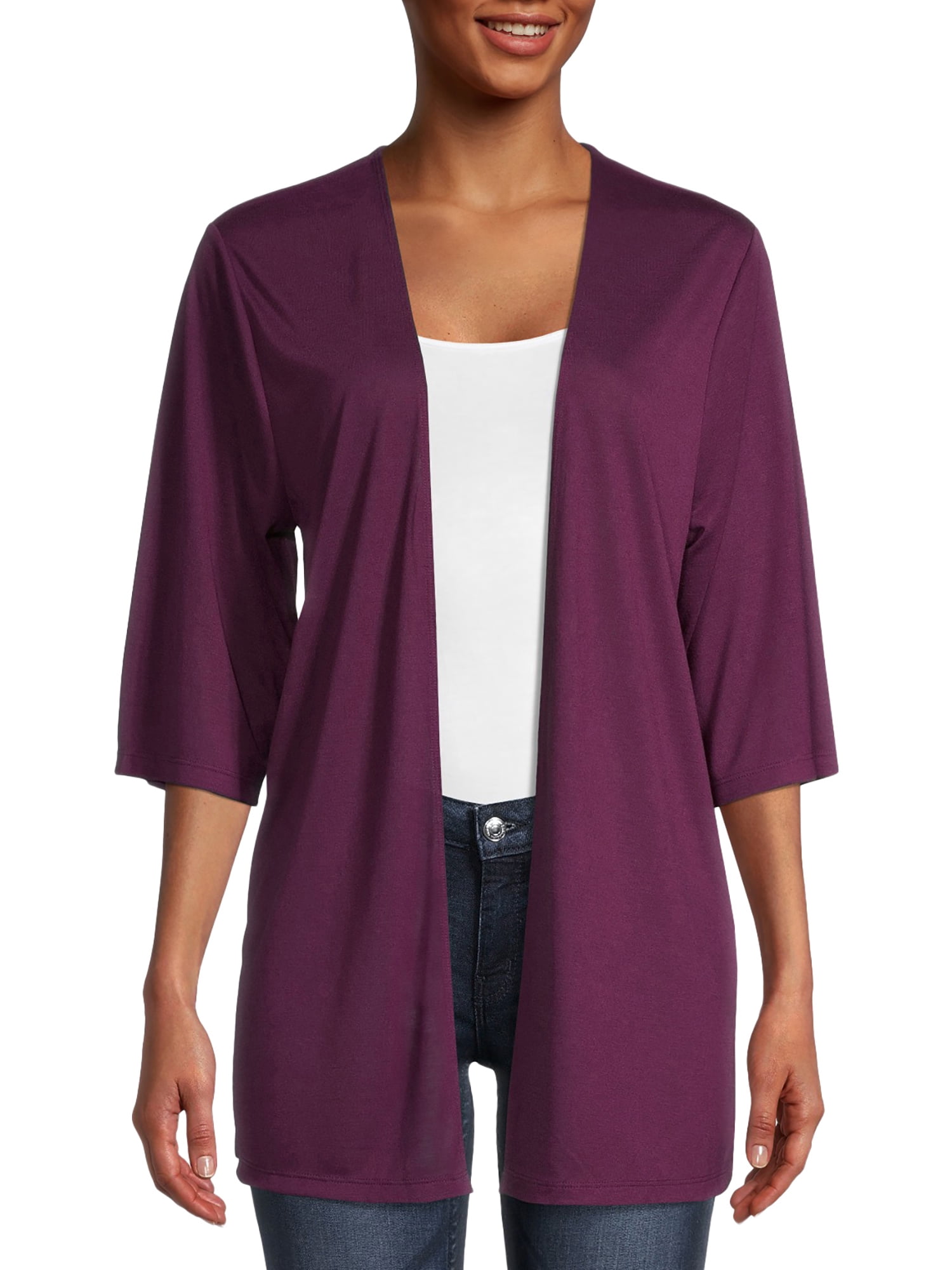 Hanes Lightweight Open Cardigan (Women