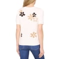 thumbnail image 2 of CeCe womens  Groovy Flower Pullover, l, White, 2 of 3