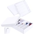 thumbnail image 1 of Row Trading Card Storage Box Cardboard Storage Box with Divider for Mtg Tcg Sports Cards, 1 of 6