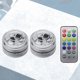 thumbnail image 2 of Iluminación Interior Kit de control remoto RGB de luz de atmósfera de pie de techo de coche adhesivo inalámbrico (2 uds), 2 of 7