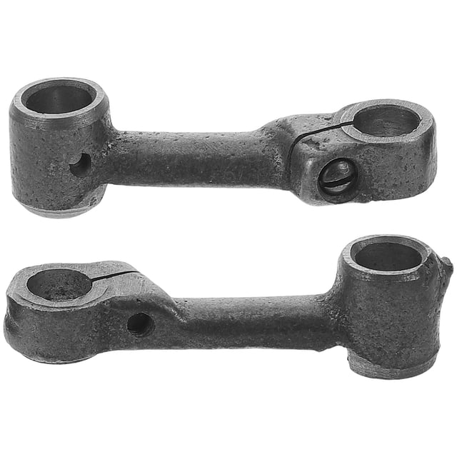 Shisuyan 2Pack Metal Foot Pedal Linkage Assembly For Treadle Sewing Machine Smooth Operation Grey
