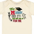thumbnail image 4 of Inktastic My Mommy Did It and She Did It for Me with Graduation Cap Boys Baby Bodysuit, 4 of 5