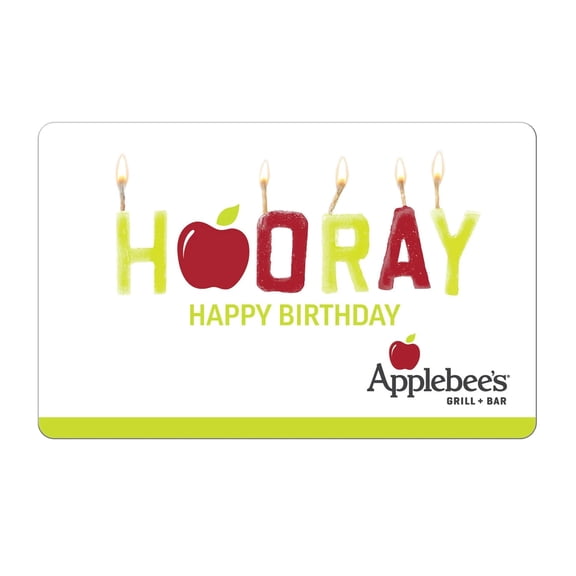 APPLEBEE'S HOORAY  GIFT CARD (EMAIL DELIVERY)