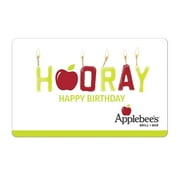 Applebee's $15 Hooray eGift Card [Email Delivery]