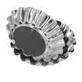 thumbnail image 4 of Cupcake Pan, Egg Tart Mold Round Curled Edge Simple Cleaning 12Pcs  for Baking, 4 of 7