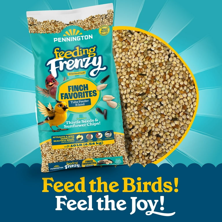 Pennington Feeding Frenzy Finch Favorite, Wild Bird Seed Mix, Bird